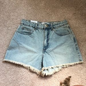 Cotton on jean mom shorts